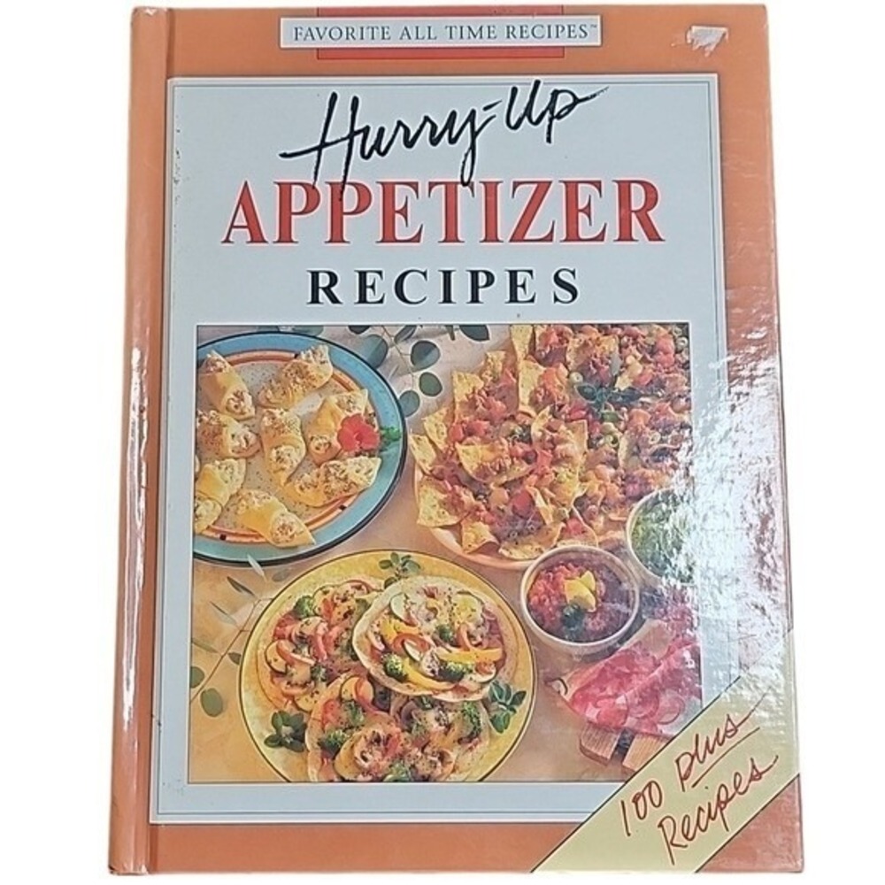 Hurry-up‎ appetizer recipes by Publications International, Hardcover